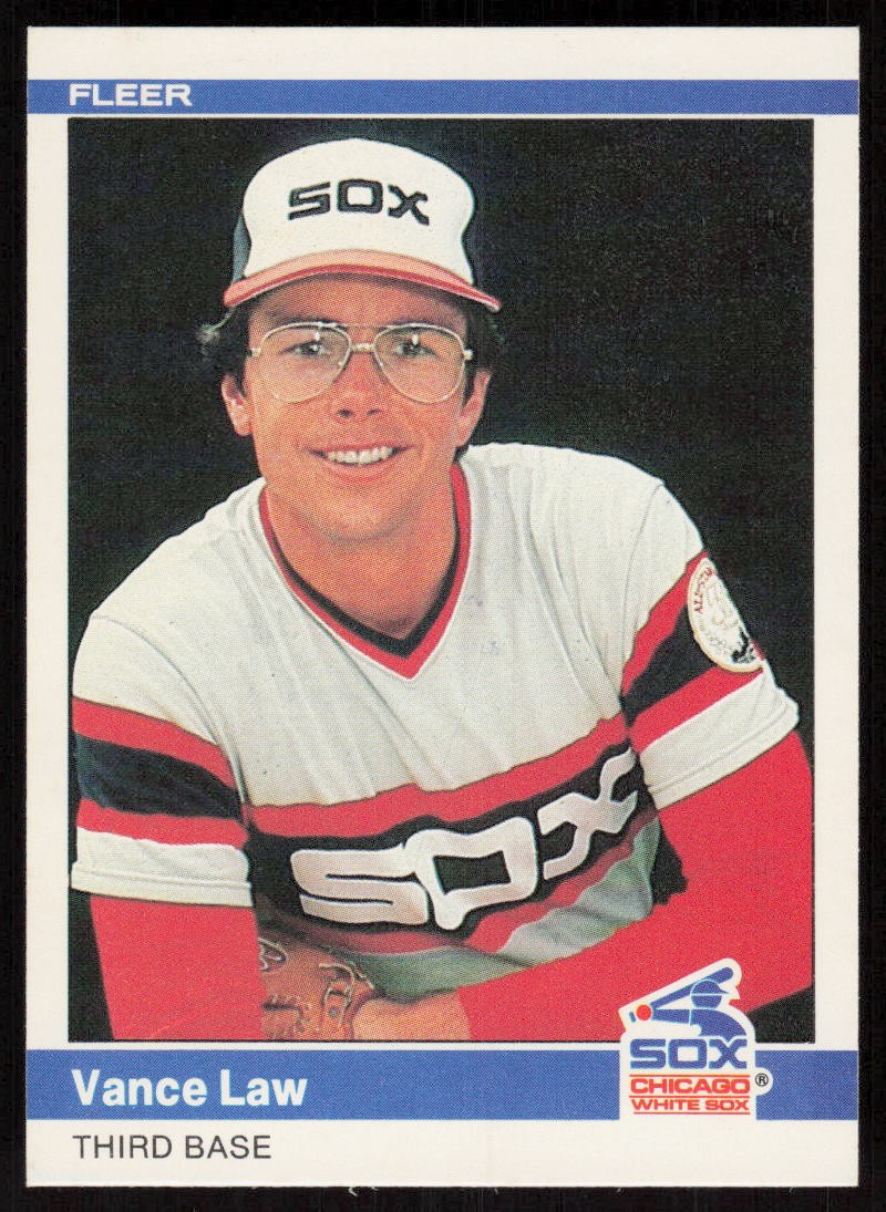 1984 Fleer Vance Law #68