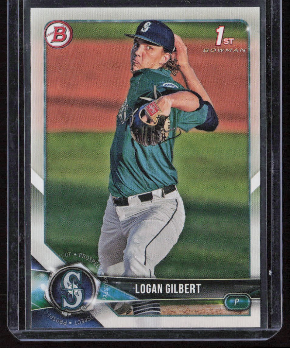 2018 Bowman Draft #BD-63 Logan Gilbert