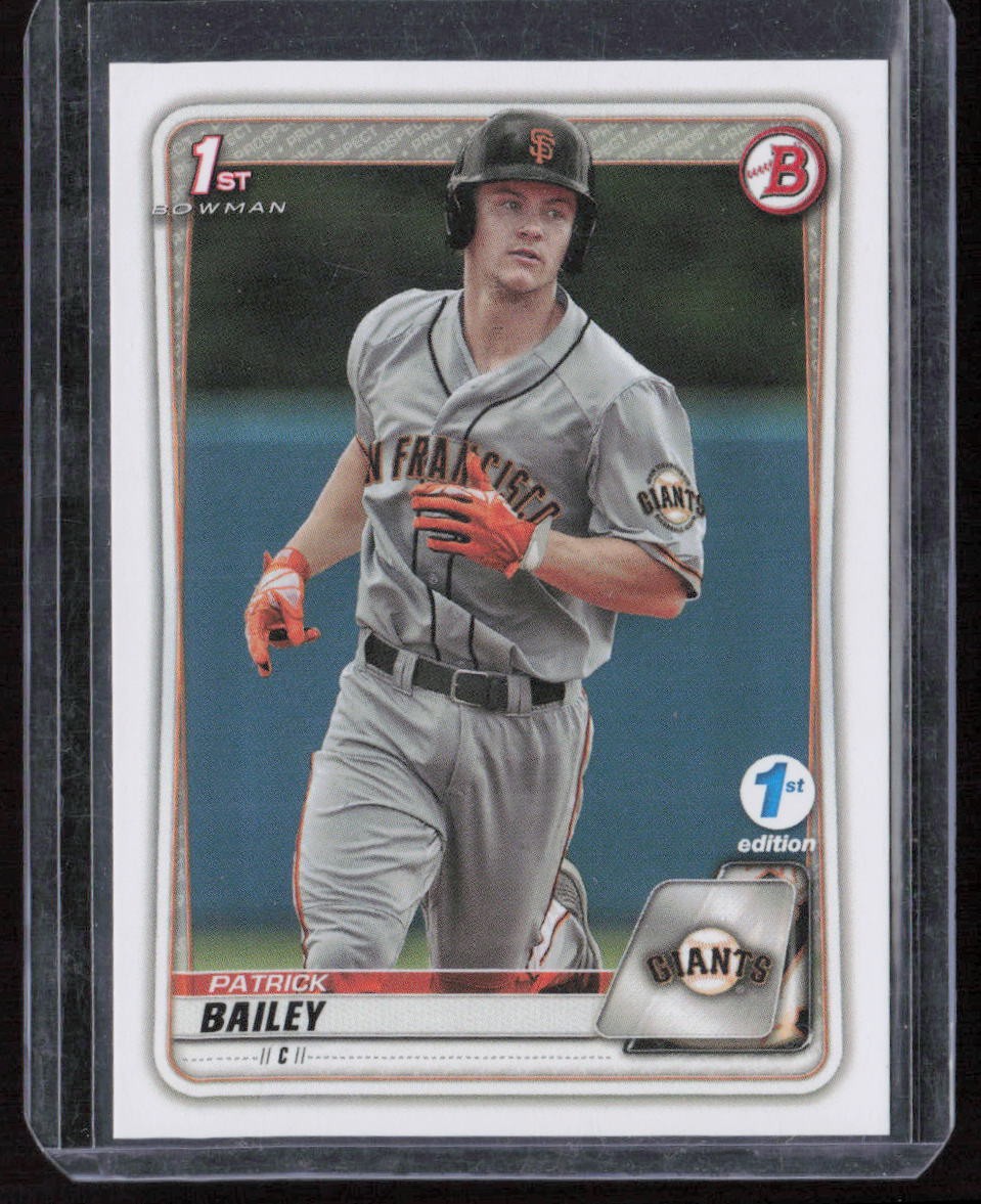2020 Bowman Draft 1st Edition #BD-146 Patrick Bailey
