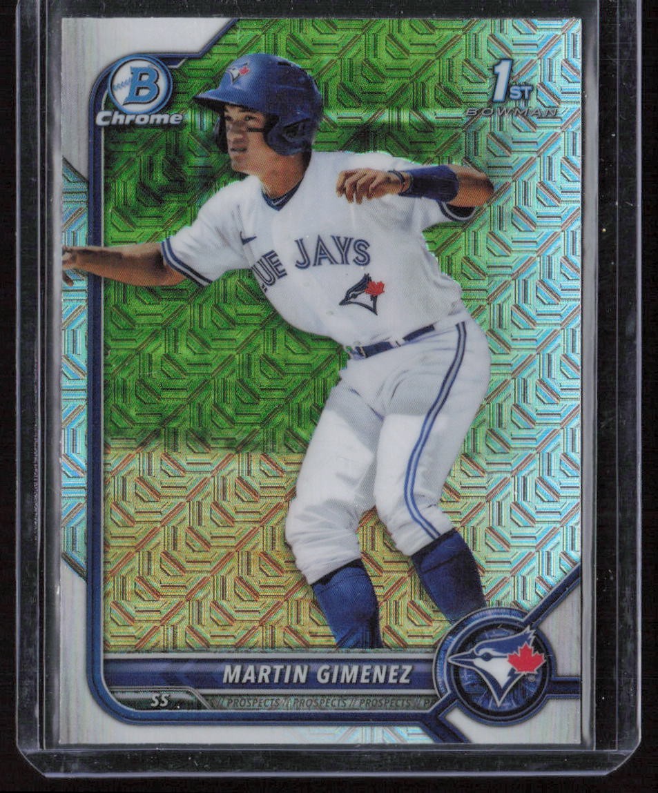 2022 Bowman #BCP-97 Martin Gimenez Chrome Prospects Mojo Refractors