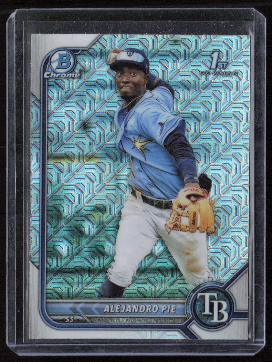 2022 Bowman #BCP-99 Alejandro Pie Chrome Prospects Mojo Refractors