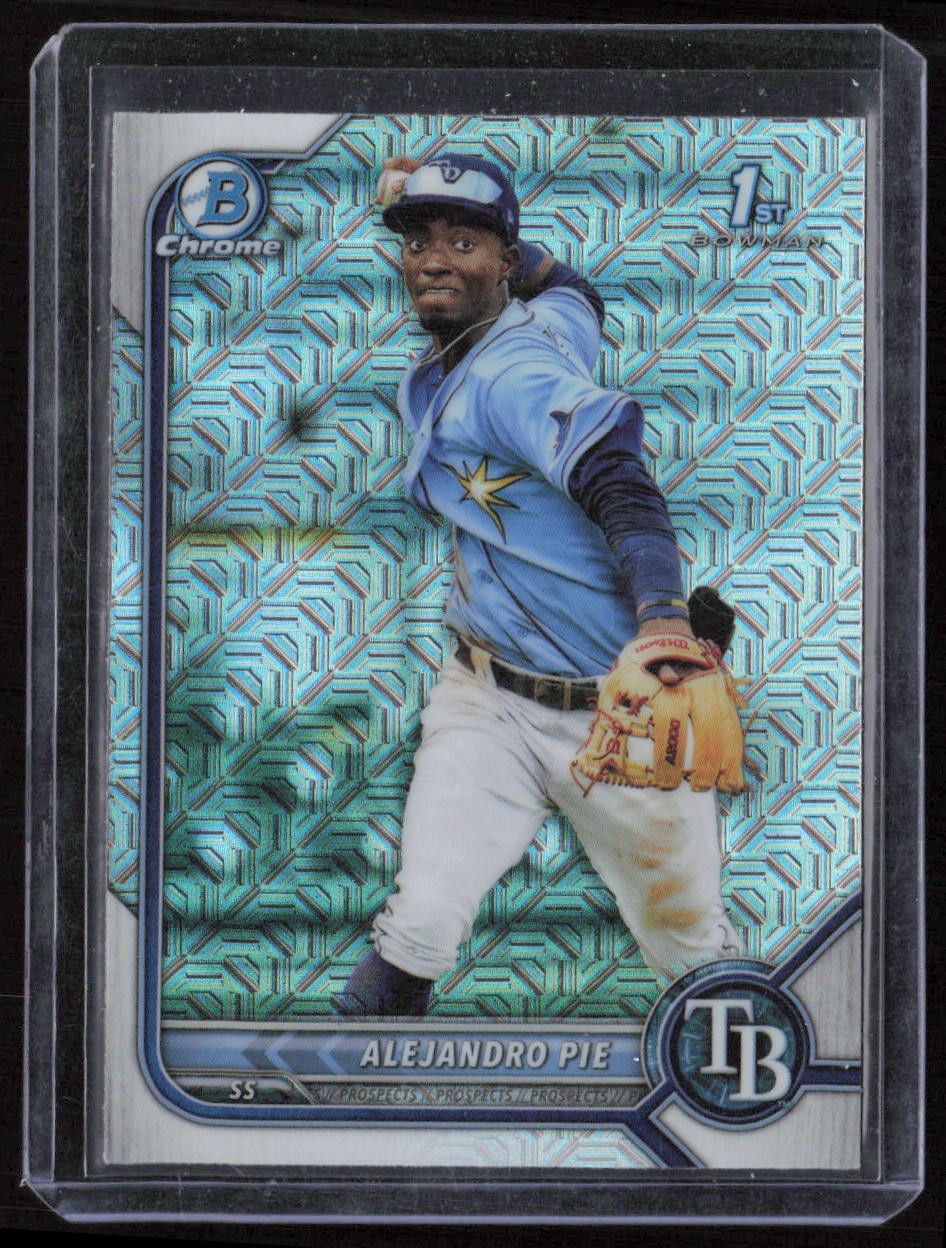 2022 Bowman #BCP-99 Alejandro Pie Chrome Prospects Mojo Refractors