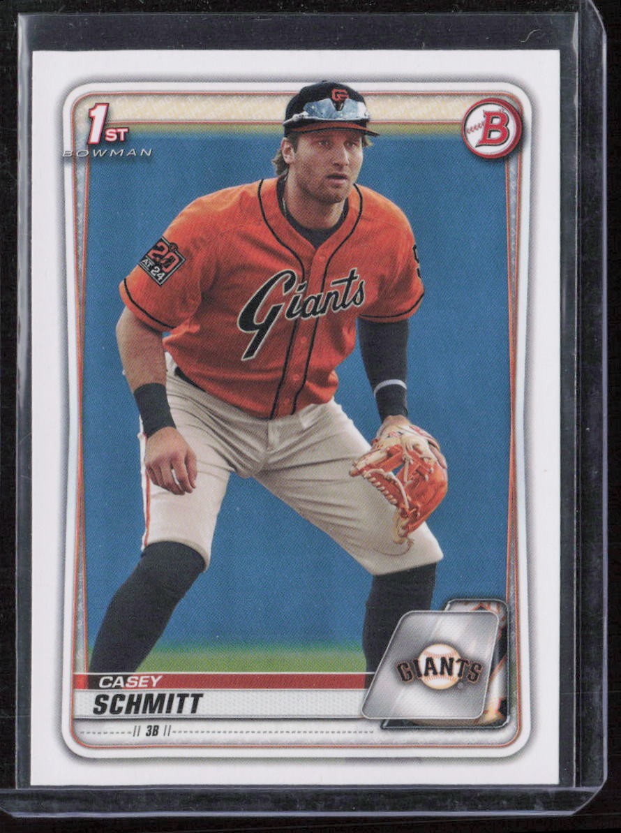 2020 Bowman Draft #BD-129 Casey Schmitt