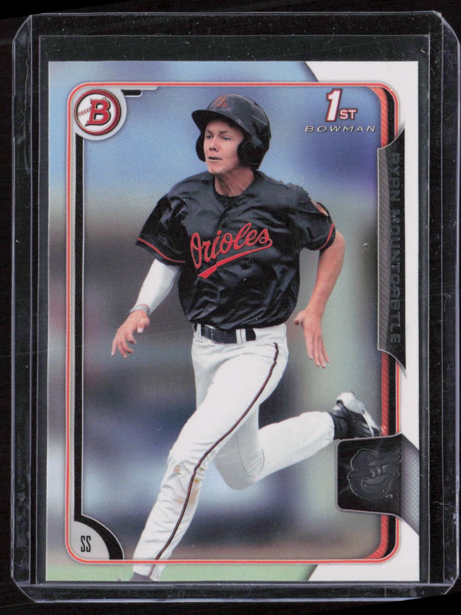 2015 Bowman Draft #80 Ryan Mountcastle