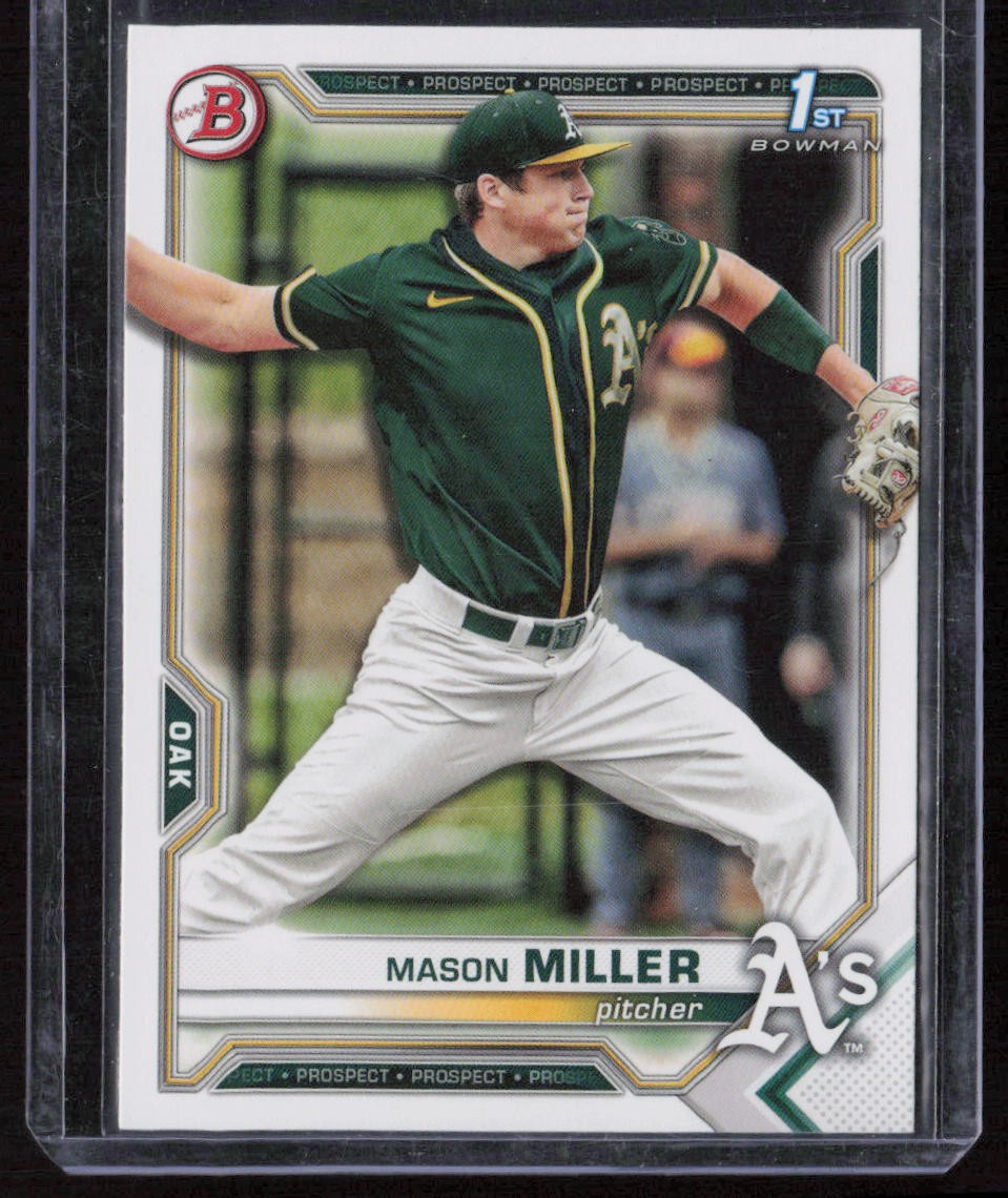 2021 Bowman Draft #BD-85 Mason Miller