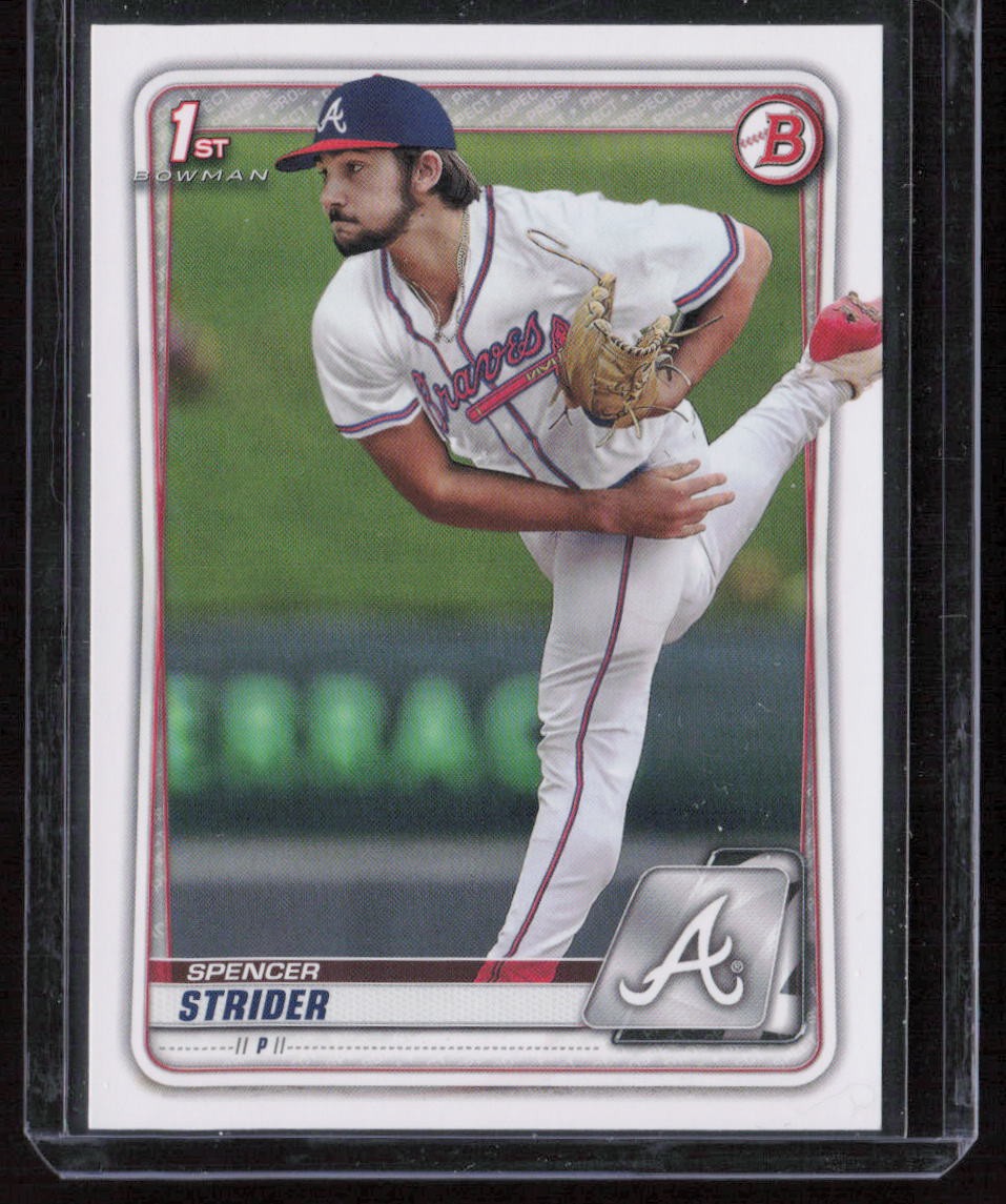 2020 Bowman Draft #BD-20 Spencer Strider