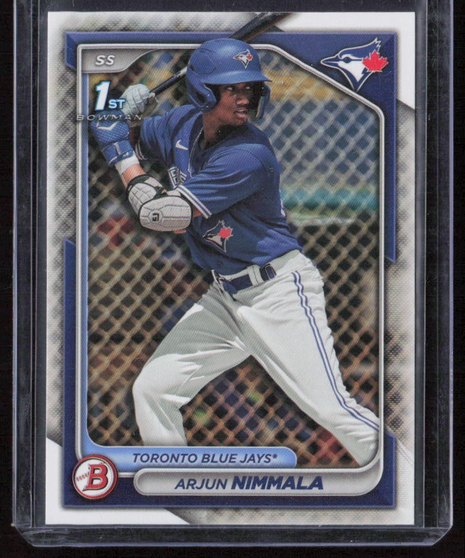 2024 Bowman #BP-142 Arjun Nimmala Prospects