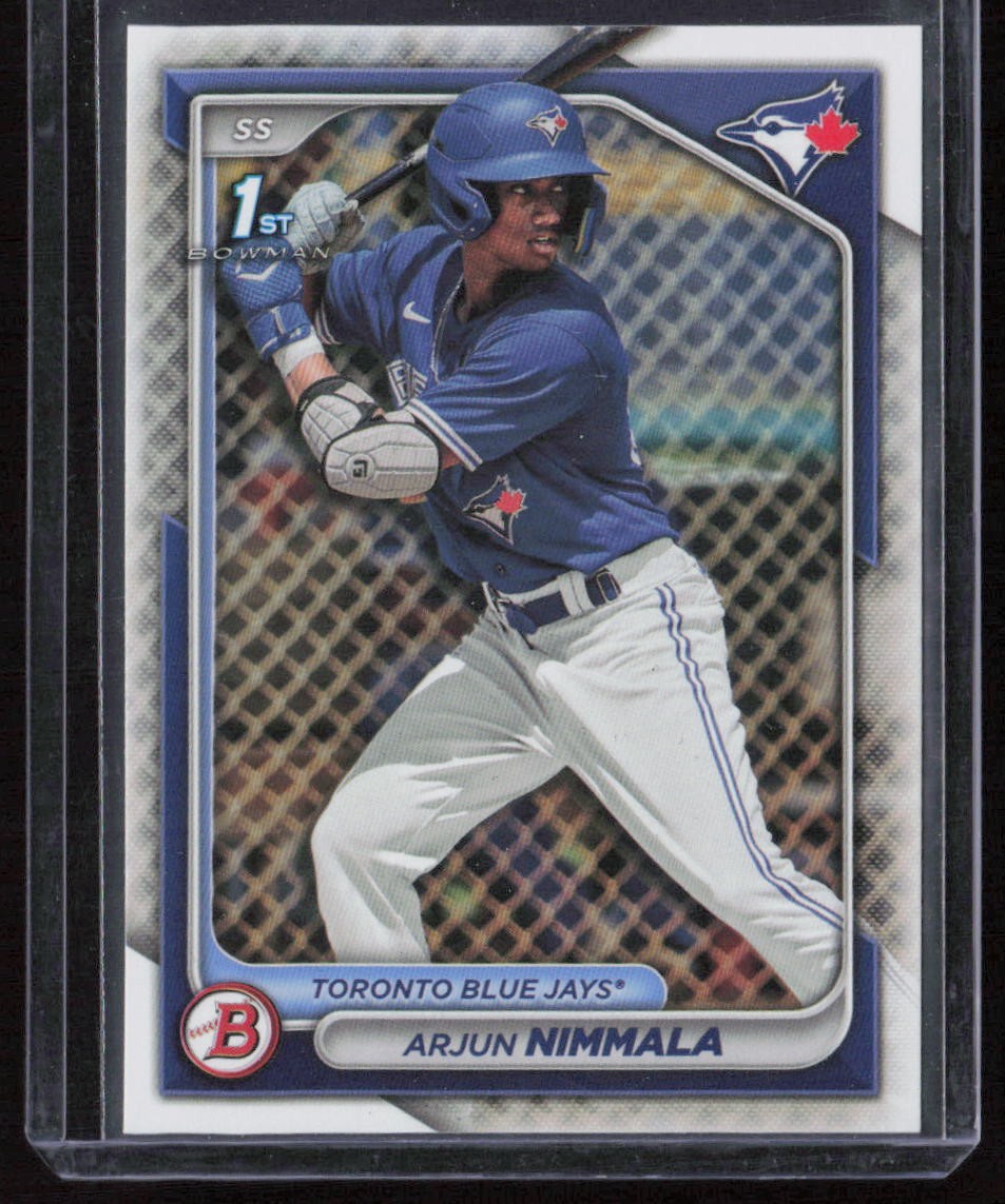 2024 Bowman #BP-142 Arjun Nimmala Prospects