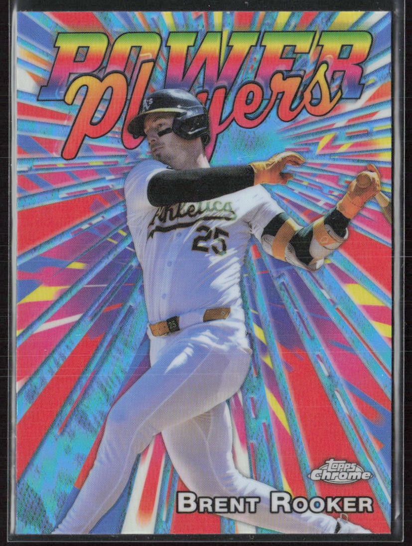 2025 Topps Chrome Power Players #PP-3 Brent Rooker