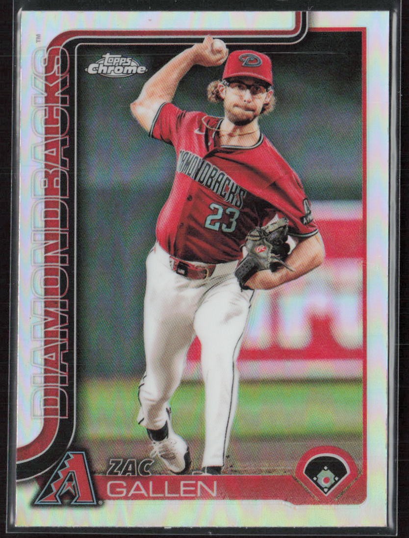 2025 Topps Chrome #4 Zac Gallen Refractor