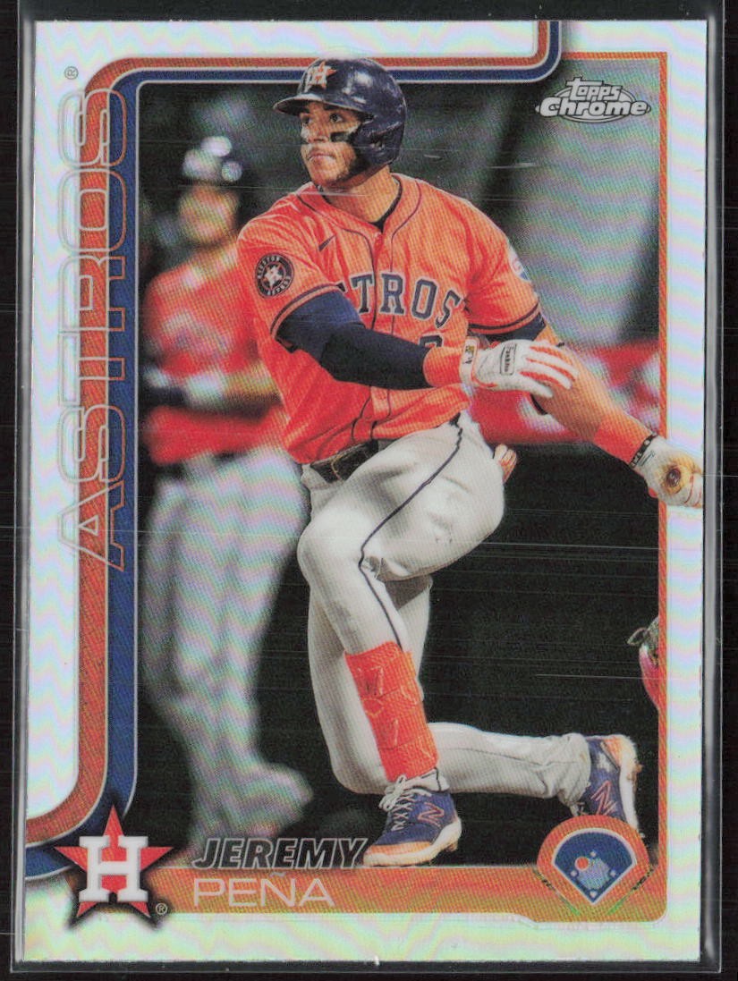 2025 Topps Chrome #239 Jeremy Peña Refractor