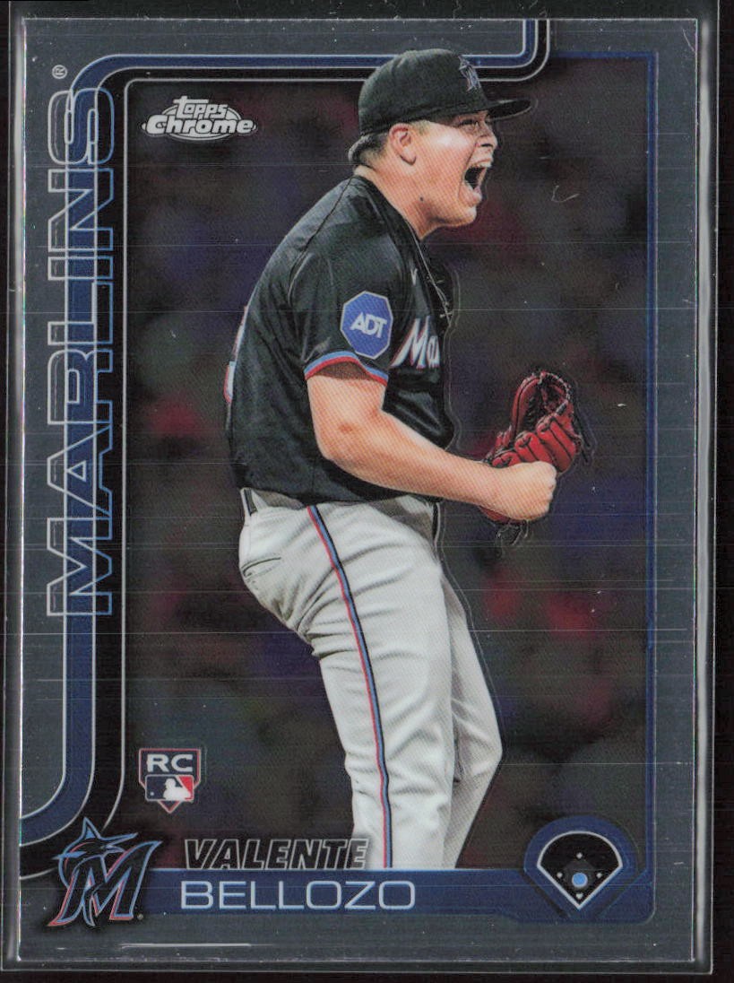 2025 Topps Chrome #122 Valente Bellozo RC