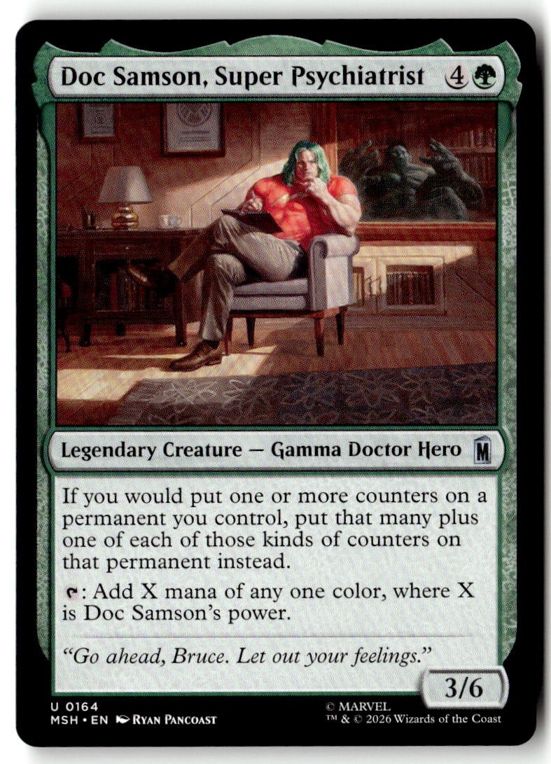 Marvel Super Heroes #164 Doc Samson, Super Psychiatrist
