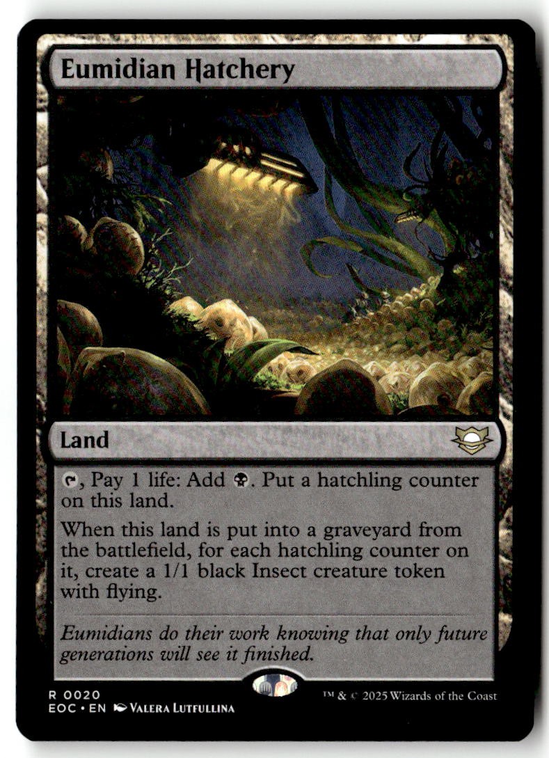 Commander: Edge of Eternities (EOC) #20 Eumidian Hatchery