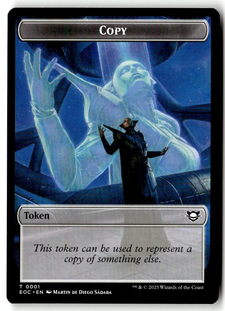 Commander: Edge of Eternities (EOC) #1 Copy Token