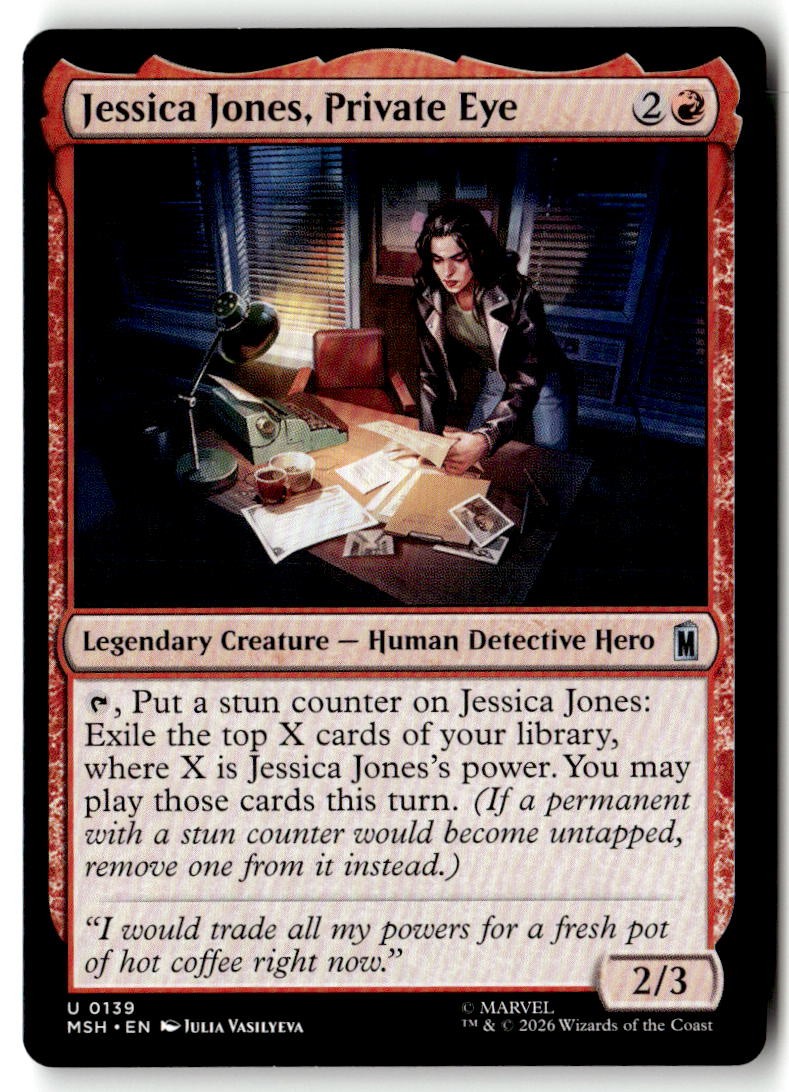 Marvel Super Heroes #139 Jessica Jones, Private Eye