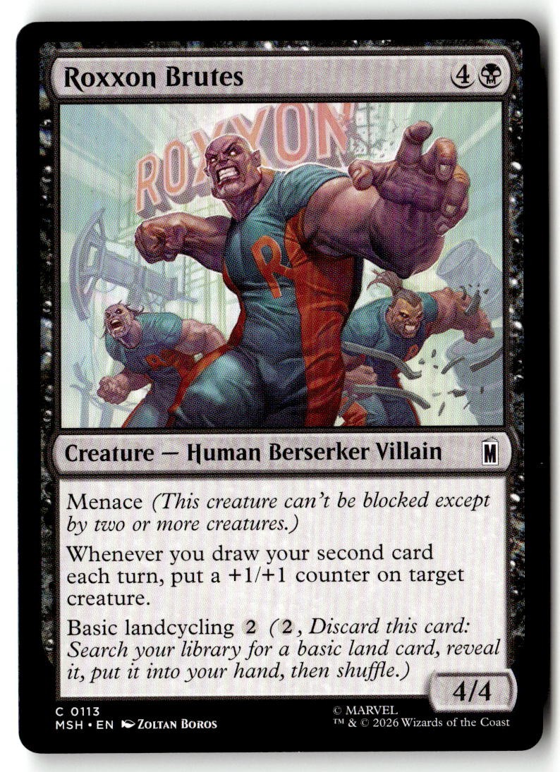 Marvel Super Heroes #113 Roxxon Brutes