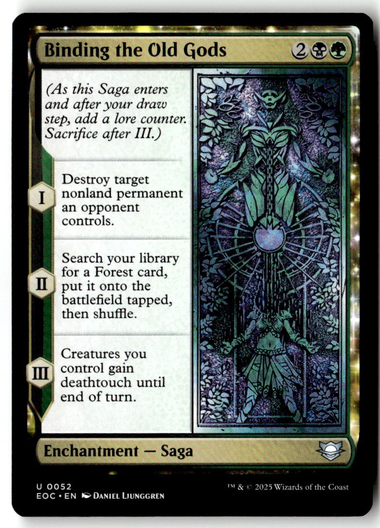 Commander: Edge of Eternities (EOC) #52 Binding the Old Gods
