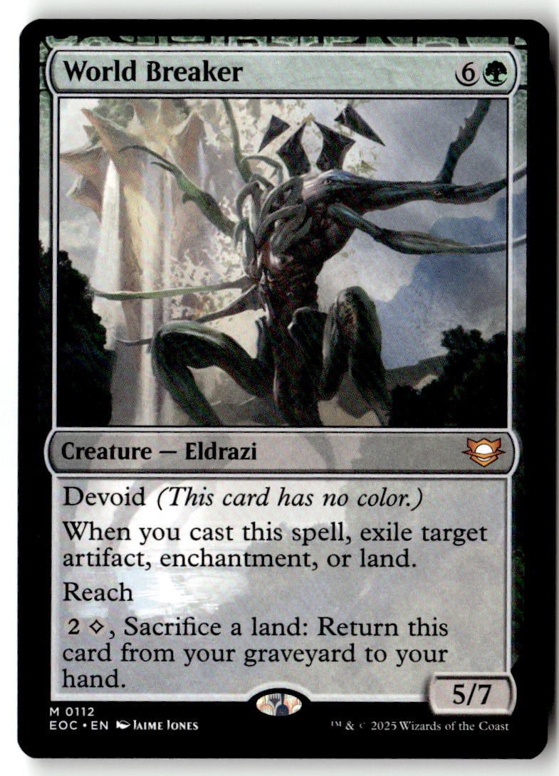Commander: Edge of Eternities (EOC) #112 World Breaker