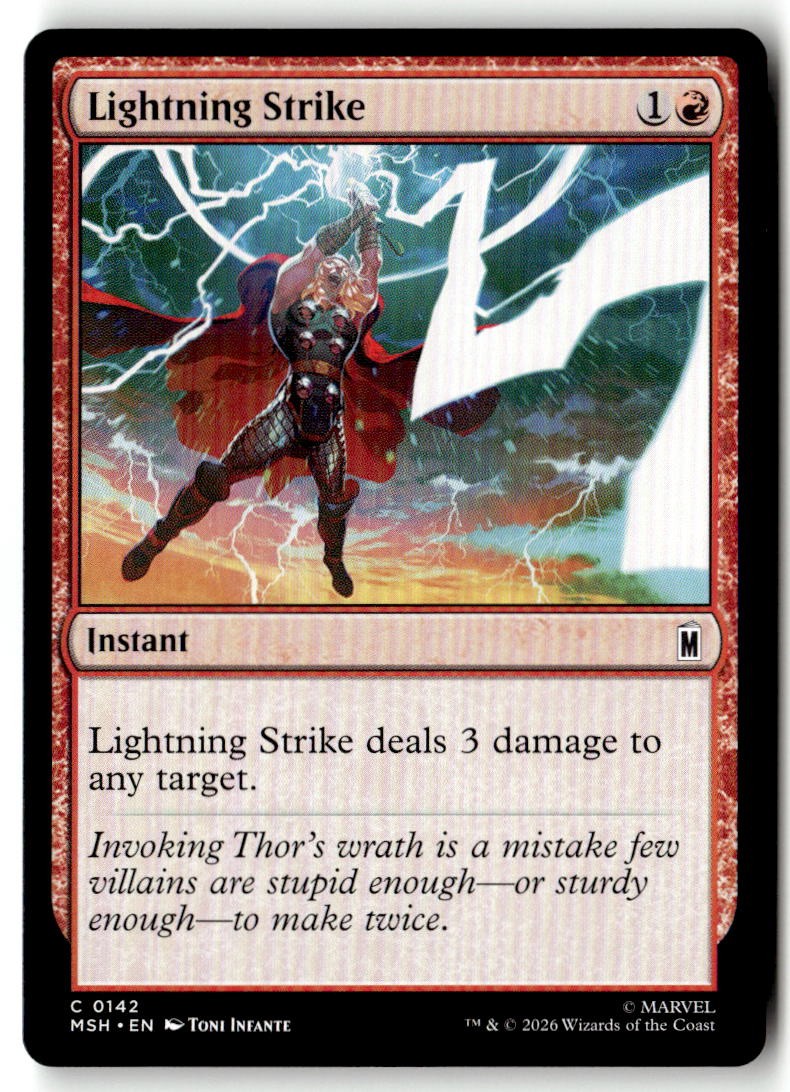 Marvel Super Heroes #142 Lightning Strike