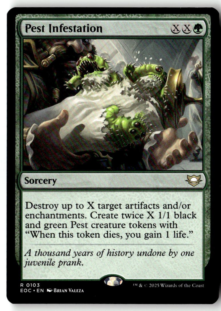 Commander: Edge of Eternities (EOC) #103 Pest Infestation