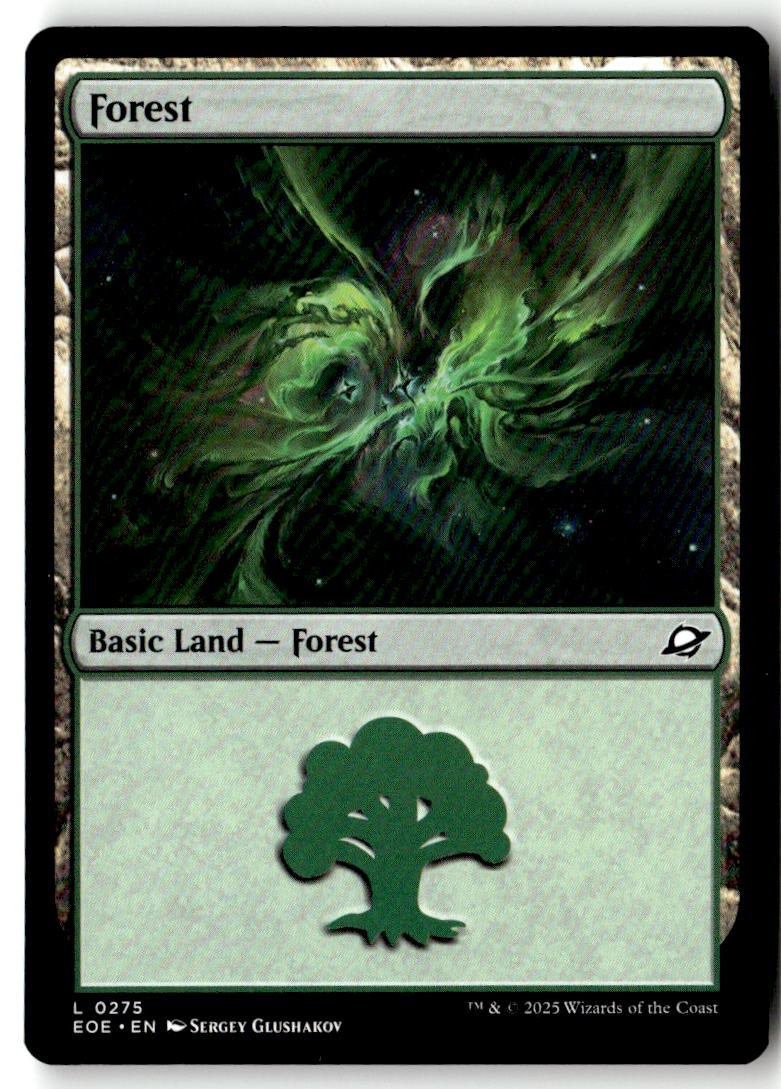Commander: Edge of Eternities (EOC) #275 Forest (0275)