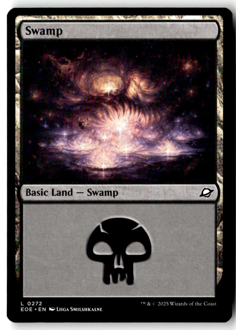 Commander: Edge of Eternities (EOC) #272 Swamp (0272)