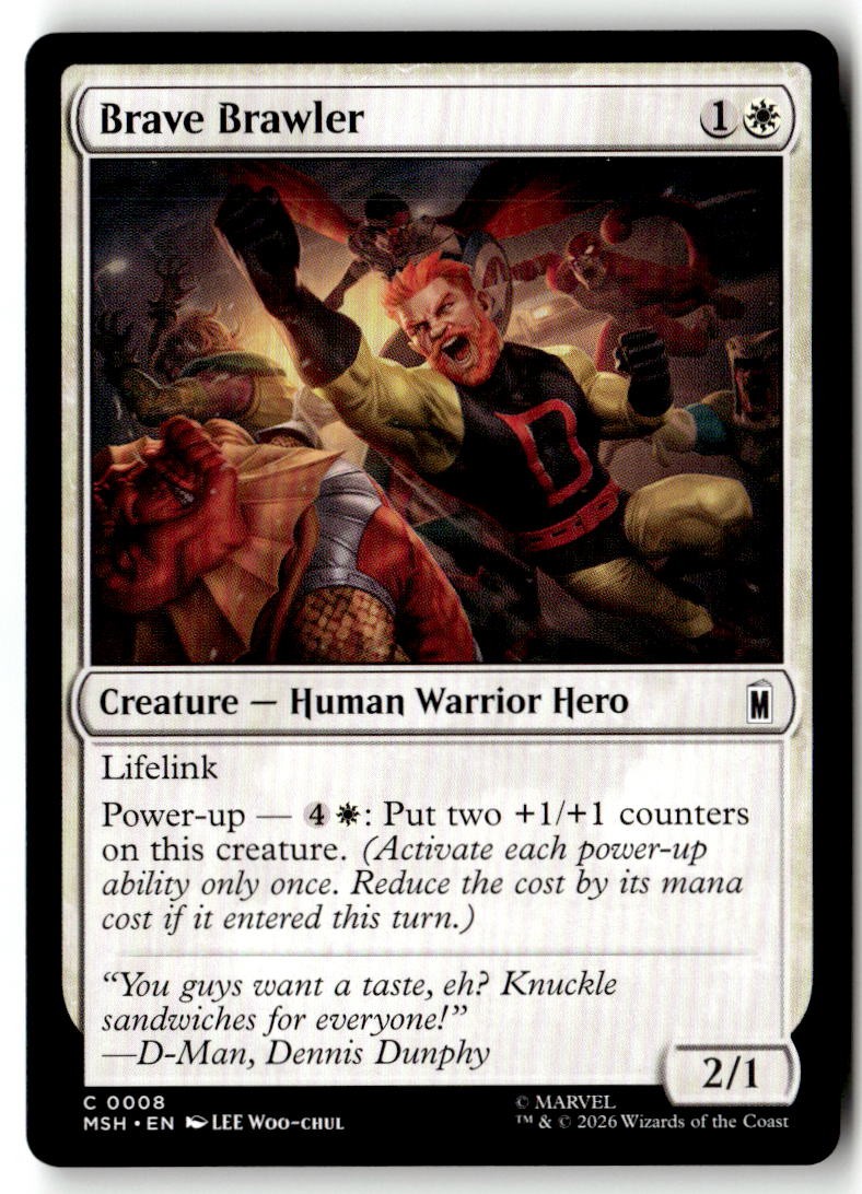 Marvel Super Heroes #8 Brave Brawler