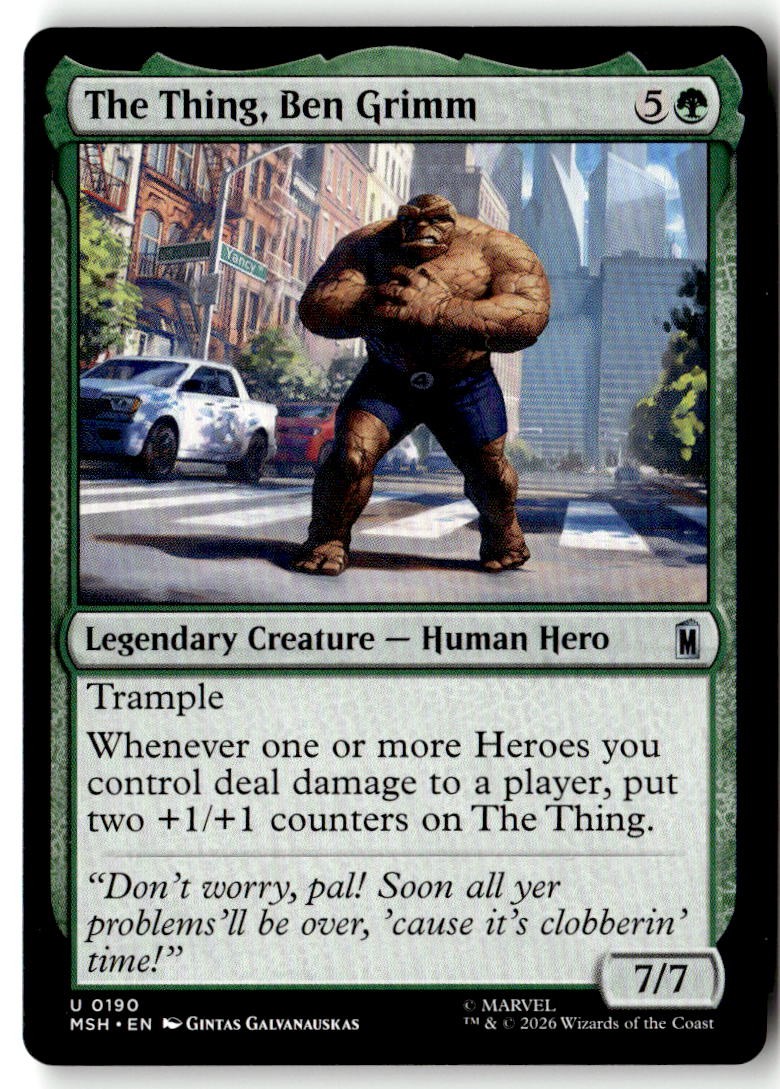 Marvel Super Heroes #190 The Thing, Ben Grimm