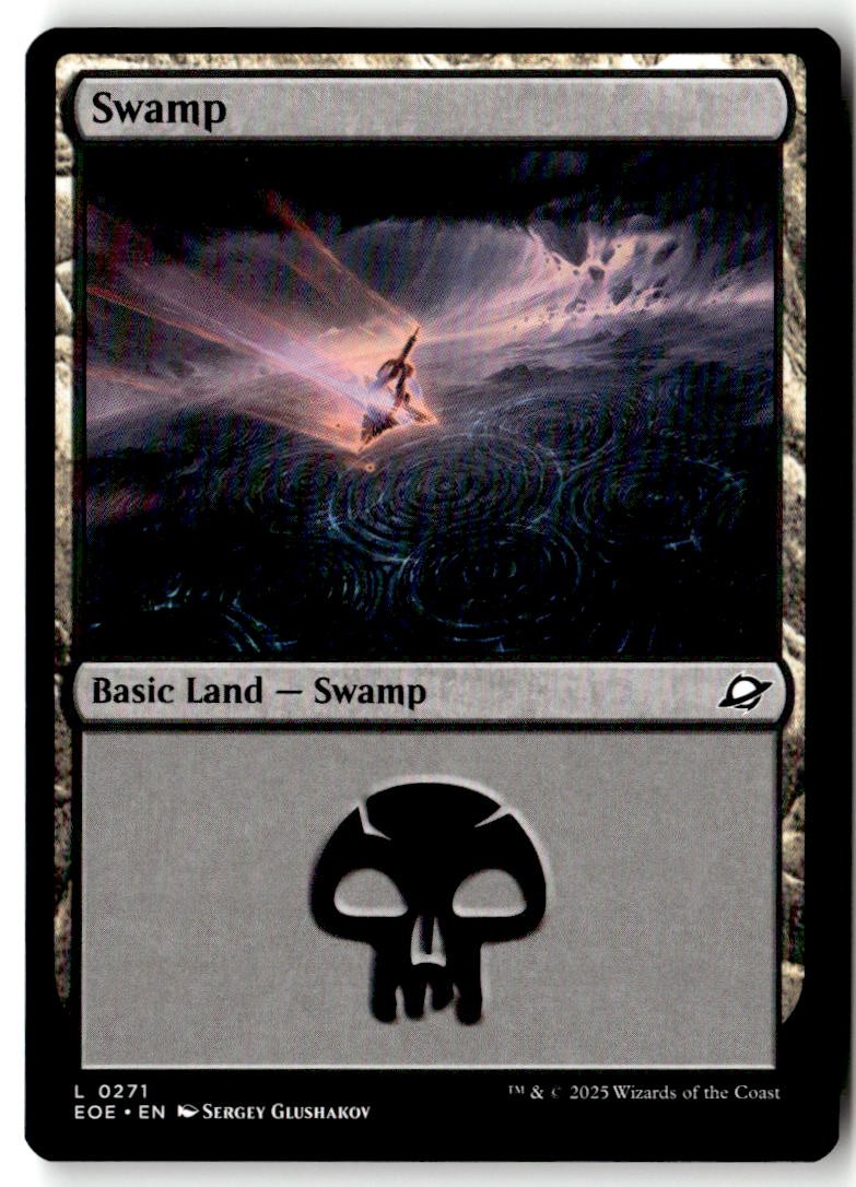 Commander: Edge of Eternities (EOC) #271 Swamp (0271)