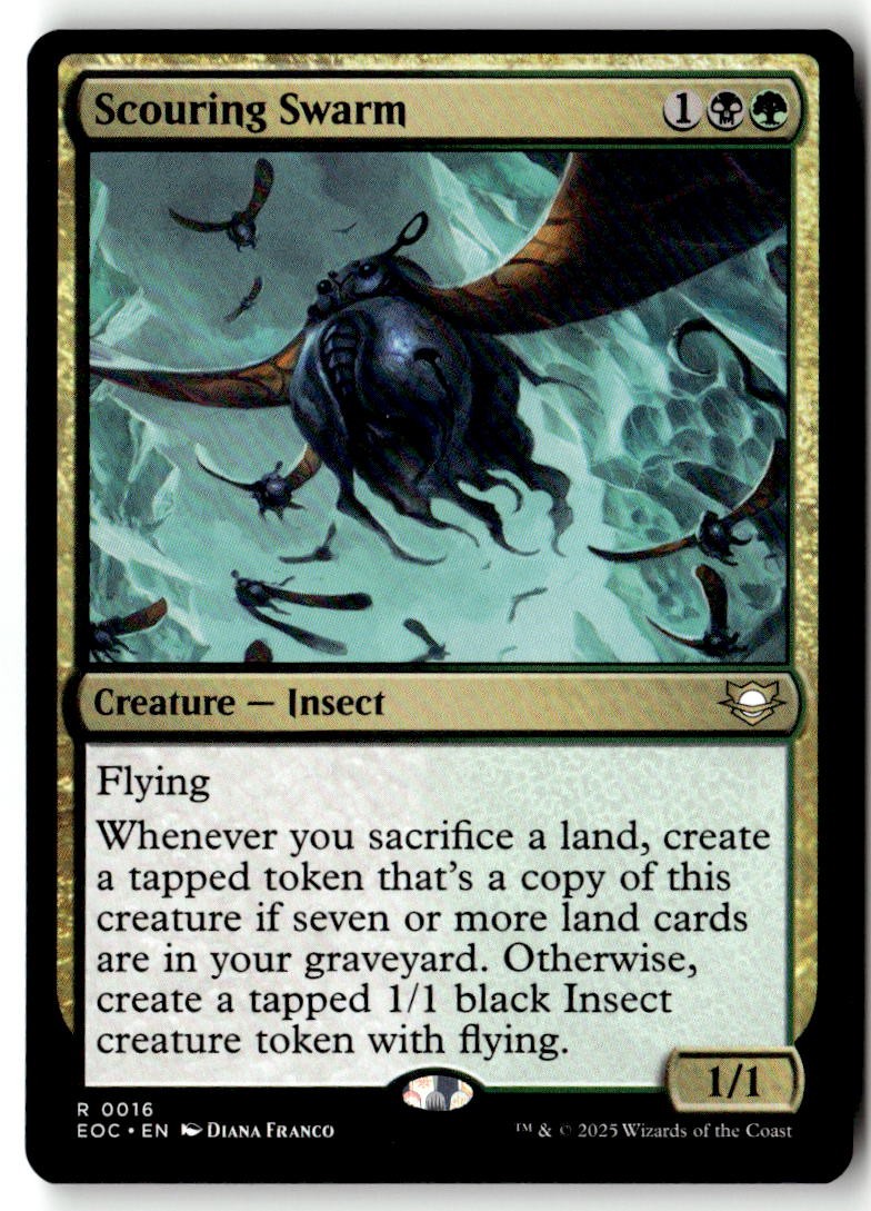 Commander: Edge of Eternities (EOC) #16 Scouring Swarm