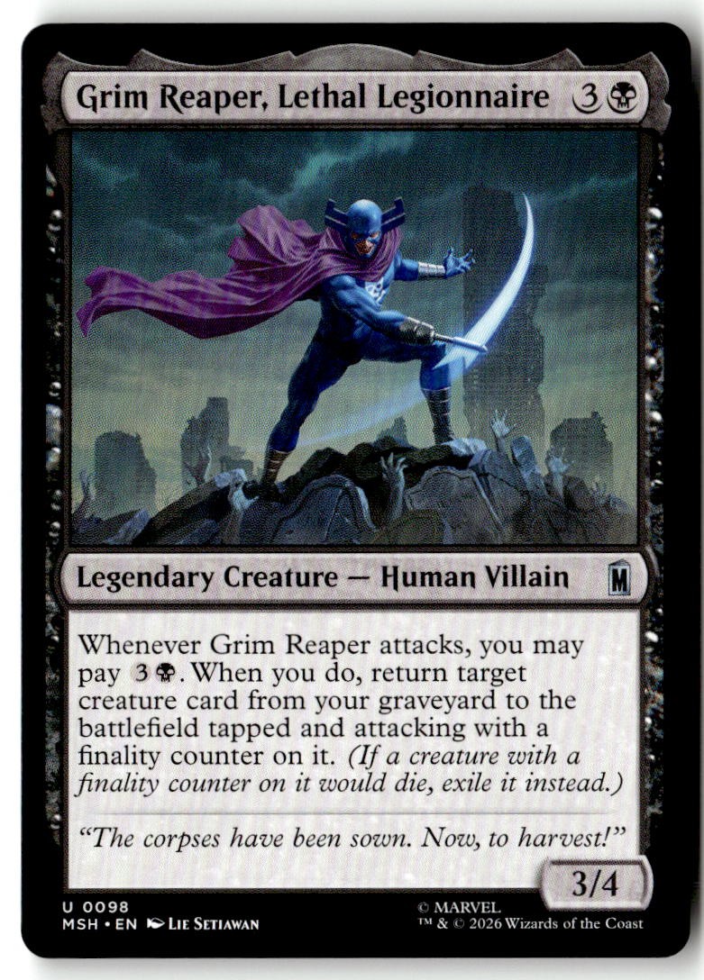 Marvel Super Heroes #98 Grim Reaper, Lethal Legionnaire