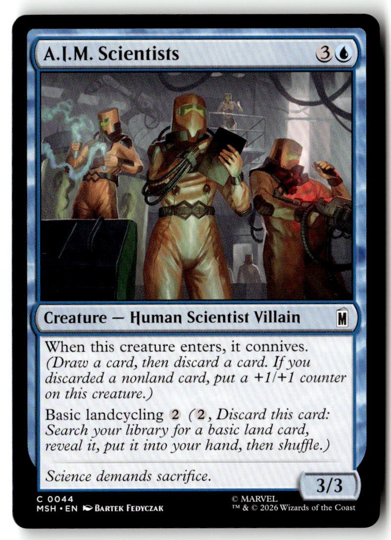 A.I.M. Scientists #0044 A.I.M. Scientists