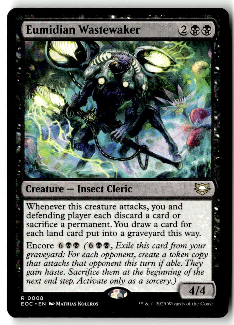 Commander: Edge of Eternities (EOC) #8 Eumidian Wastewaker