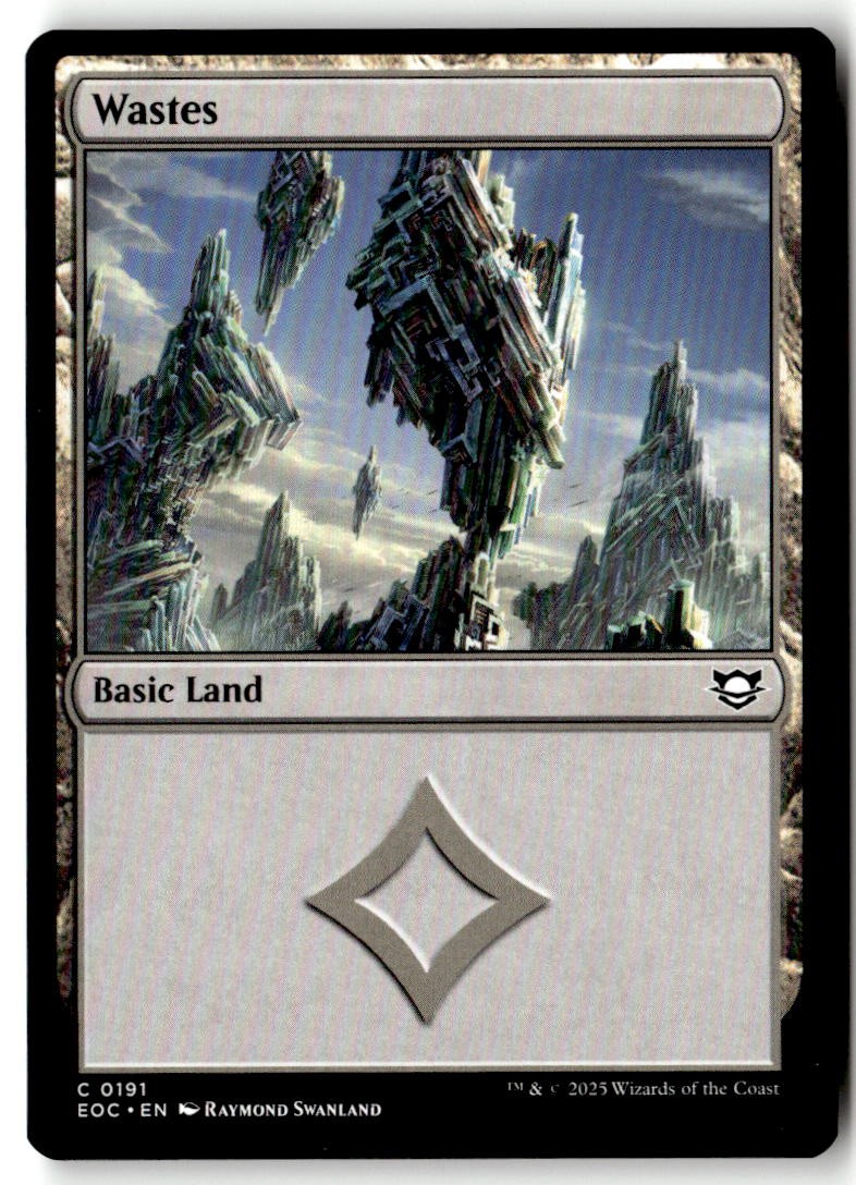 Commander: Edge of Eternities (EOC) #191 Wastes