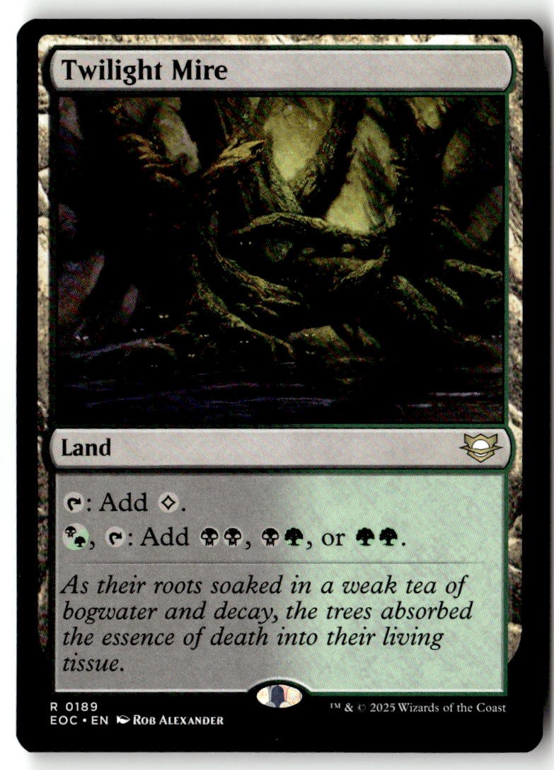 Commander: Edge of Eternities (EOC) #351 Twilight Mire