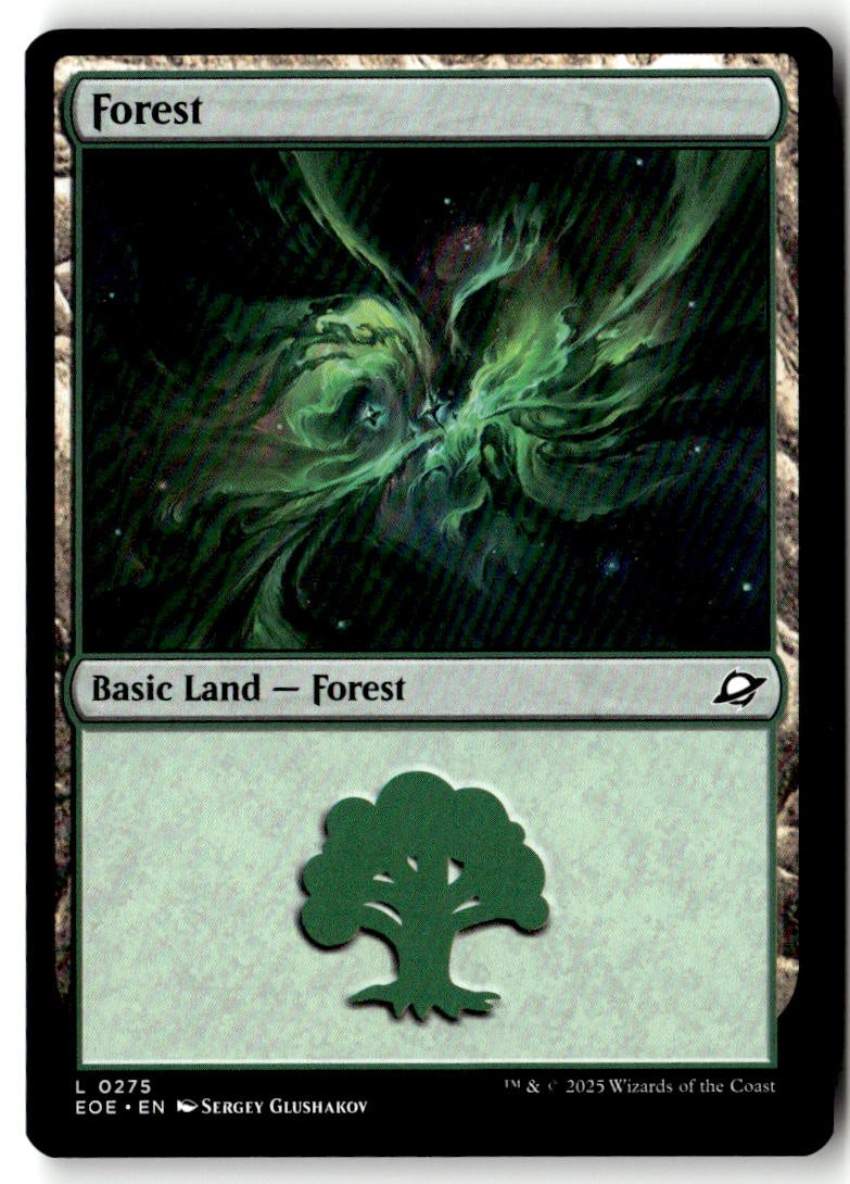 Commander: Edge of Eternities (EOC) #275 Forest (0275)