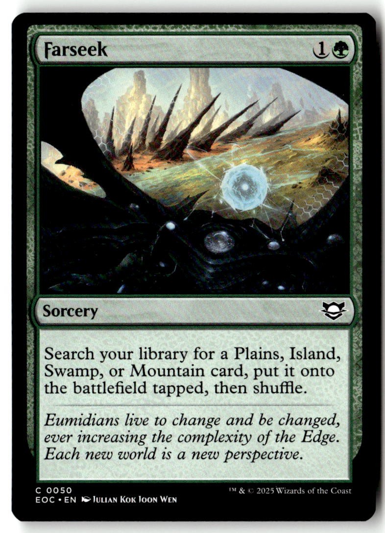 Commander: Edge of Eternities (EOC) Edge of Eternities Commander Deck Case