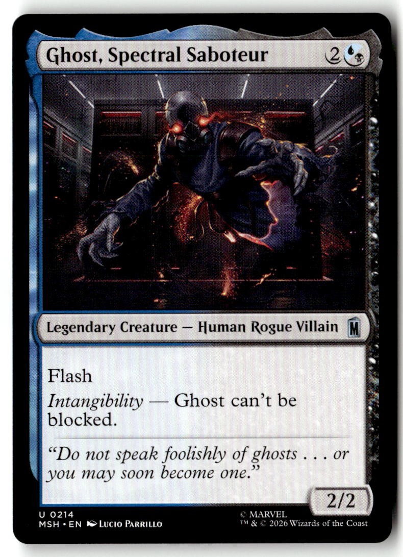 Marvel Super Heroes #214 Ghost, Spectral Saboteur