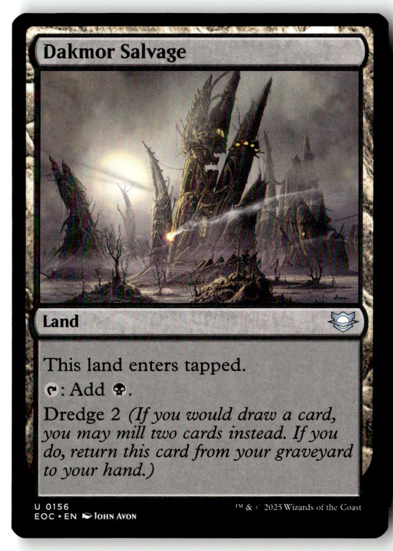 Commander: Edge of Eternities (EOC) #156 Dakmor Salvage