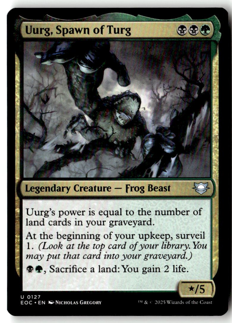 Commander: Edge of Eternities (EOC) #127 Uurg, Spawn of Turg