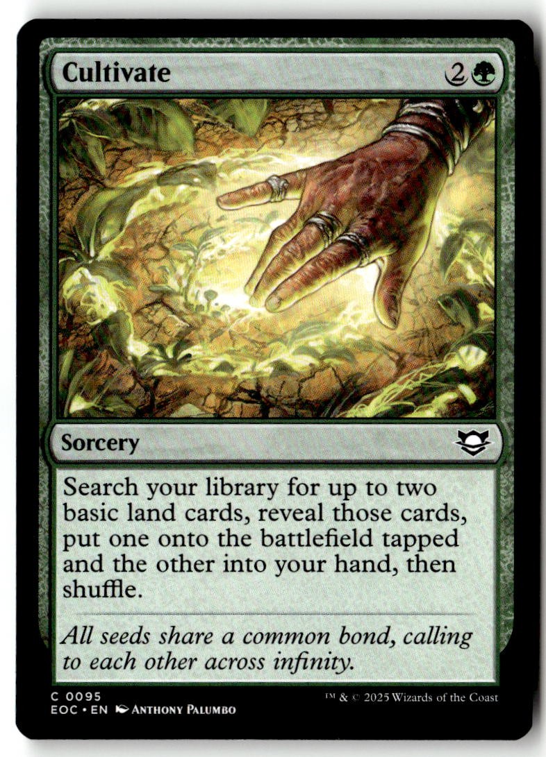 Commander: Edge of Eternities (EOC) #95 Cultivate