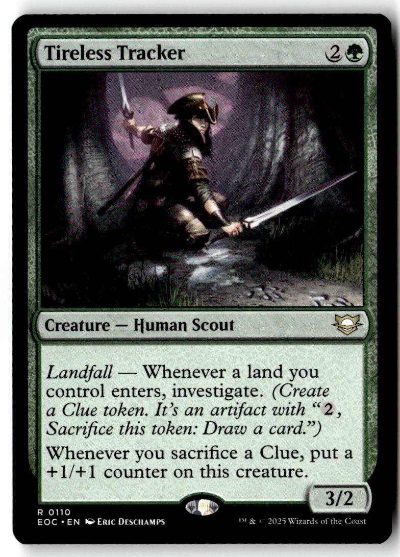 Commander: Edge of Eternities (EOC) #110 Tireless Tracker