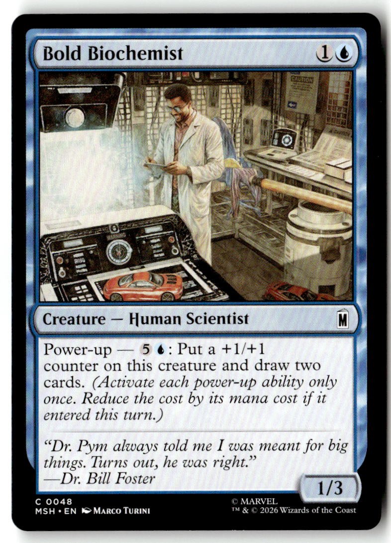 Marvel Super Heroes #48 Bold Biochemist