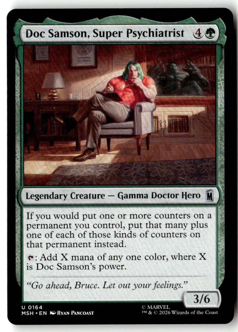 Marvel Super Heroes #164 Doc Samson, Super Psychiatrist