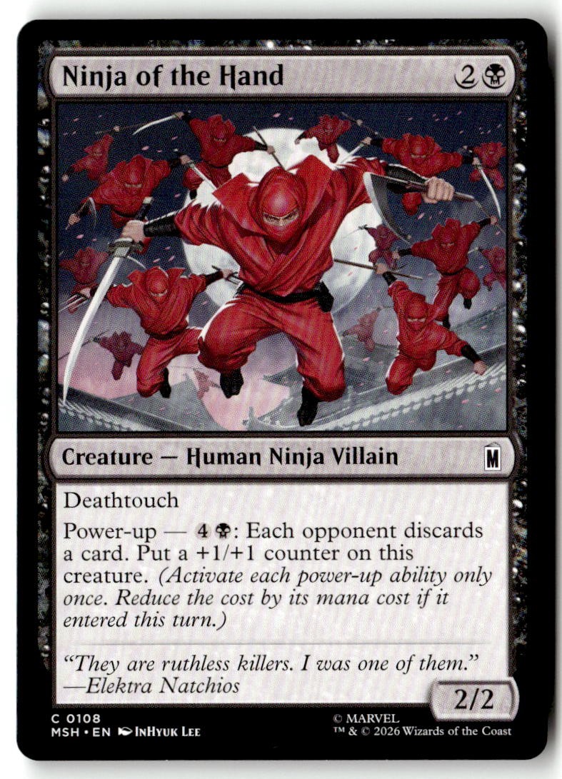 Marvel Super Heroes #108 Ninja of the Hand