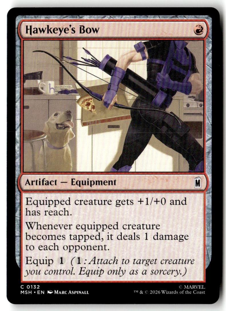 Marvel Super Heroes #132 Hawkeye's Bow