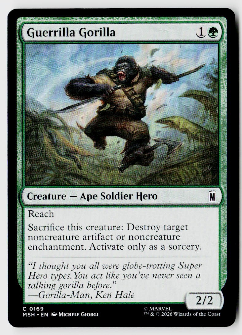 Marvel Super Heroes #169 Guerrilla Gorilla