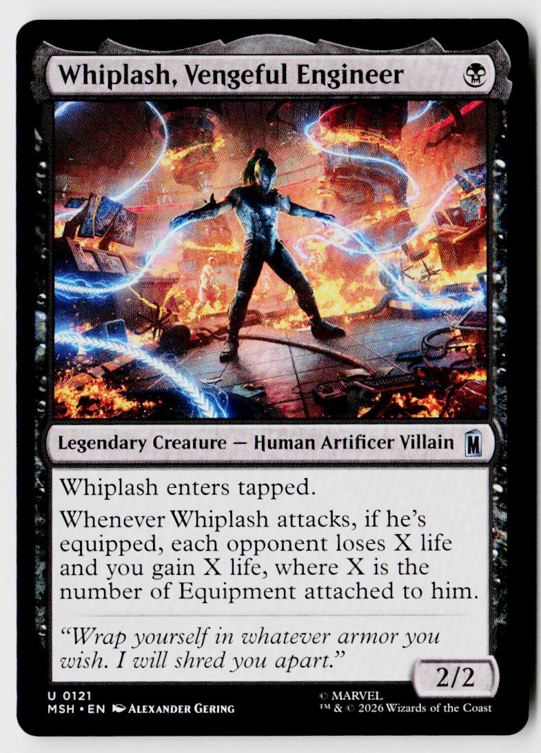 Marvel Super Heroes #121 Whiplash, Vengeful Engineer
