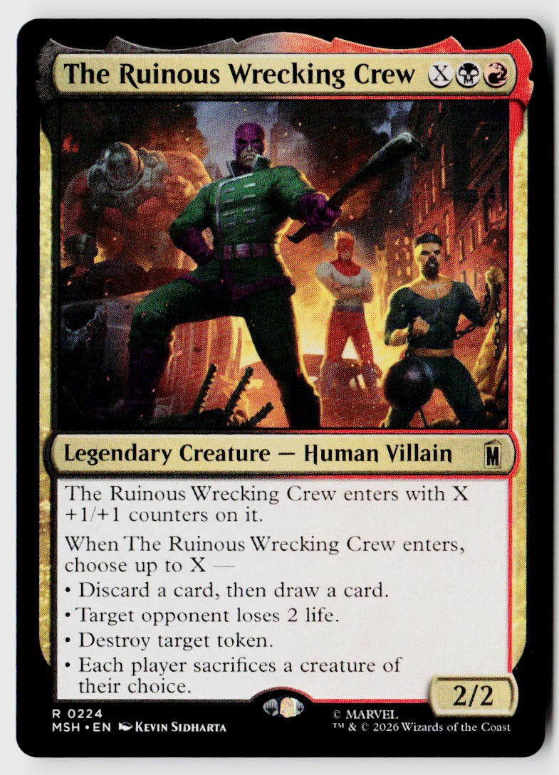 Marvel Super Heroes #224 The Ruinous Wrecking Crew